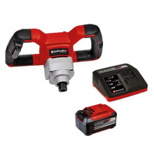 Миксер аккумулятор Einhell PXC TE-MX 18 Li,18В,0-620/мин,М14,мешалка 100мм + ЗУ + 1 акк 5.2 Ач 4258760SET