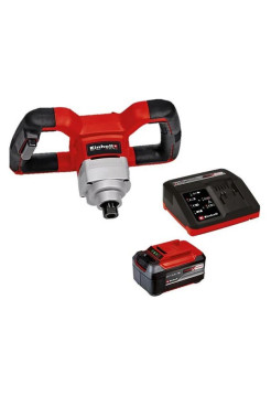 Миксер аккумулятор Einhell PXC TE-MX 18 Li,18В,0-620/мин,М14,мешалка 100мм + ЗУ + 1 акк 5.2 Ач 4258760SET