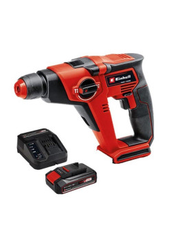 Аккумуляторный перфоратор Einhell PXC TC-HD 18/12 Li, 18 В,1.3 Дж, ЗУ + 1 аккумулятор 2.5 Ач 4513970SET