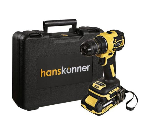 Аккумуляторная дрель Hanskonner б/щ 1BatterySystem HCD2065C