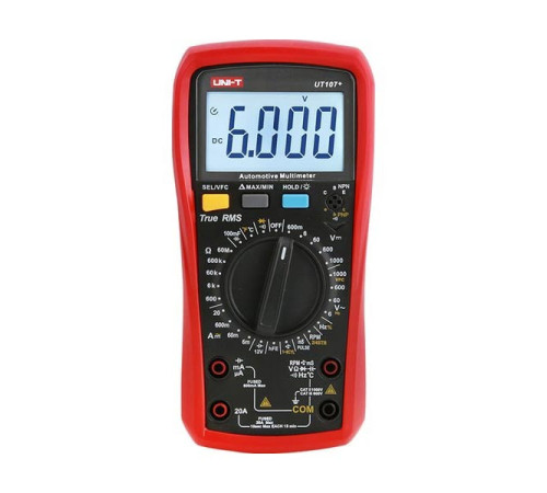 Мультиметр цифровой автомобильный UNI-T UT107+ 00-00014647