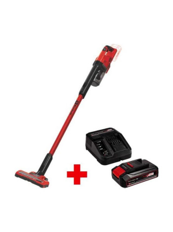 Аккумуляторный пылесос Einhell PXC TE-SV 18 Li, 18 В, вертикальный, циклон, подсветка+1 акк., 2.5 А*ч+ЗУ 2347180SET2