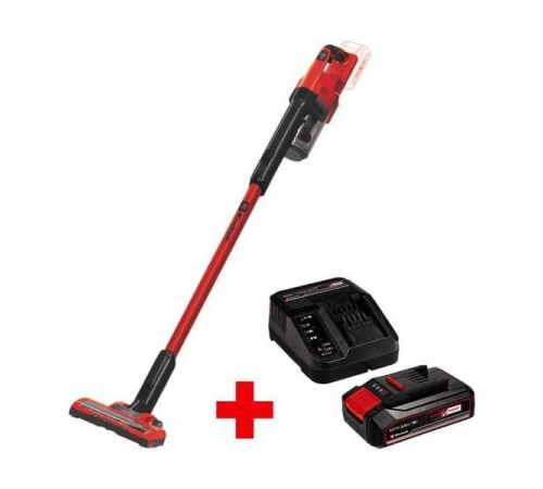 Аккумуляторный пылесос Einhell PXC TE-SV 18 Li, 18 В, вертикальный, циклон, подсветка+1 акк., 4 А*ч+ЗУ 2347180SET4