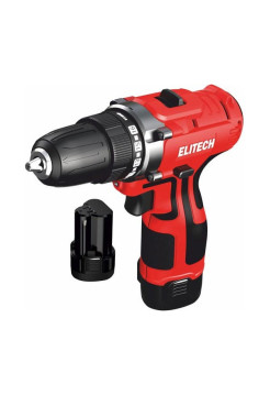 Дрель аккумуляторная Elitech ДА 12Л2 (E2201.043.01) 205668