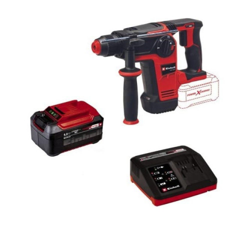 Аккумуляторный перфоратор Einhell PXC TP-HD 18/26 Li BL + ЗУ + 1 акк 4.0 Ач 4514265SET4