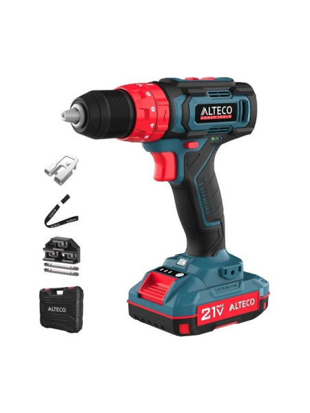 Ударная аккумуляторная дрель шуруповерт ALTECO CID 21-35 71402