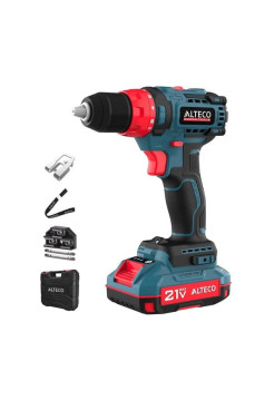 Бесщеточная аккумуляторная дрель шуруповерт ALTECO CD 21-45 BL 71403