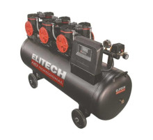Безмасляный малошумный компрессор Elitech ACF 750-160S HD 206464