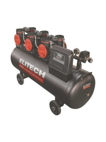 Безмасляный малошумный компрессор Elitech ACF 750-160S HD 206464
