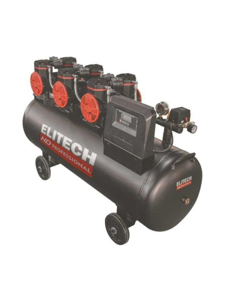 Безмасляный малошумный компрессор Elitech ACF 750-160S HD 206464