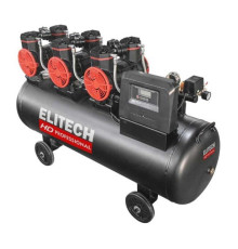 Безмасляный малошумный компрессор Elitech ACF 900-160S HD 206465