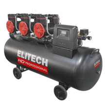 Безмасляный малошумный компрессор Elitech ACF 900-200S HD 206466