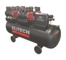 Безмасляный малошумный компрессор Elitech ACF 1200-200S HD 206467