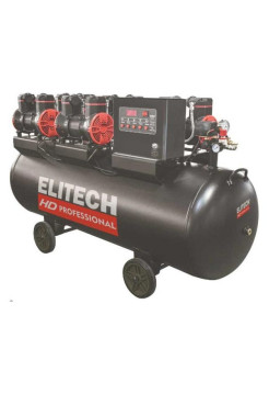 Безмасляный малошумный компрессор Elitech ACF 1500-300S HD 206468