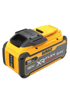 Аккумулятор Dewalt DCB549, Li-Ion, 18 В, 15 Ач, 1 шт DCB549-XJ