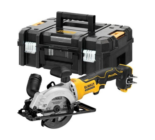 Аккумуляторная дисковая пила Dewalt DCS571NT, 18 В, 115 мм, 4500 об/мин, без АКБ и ЗУ, в кейсе TSTAK DCS571NT-XJ