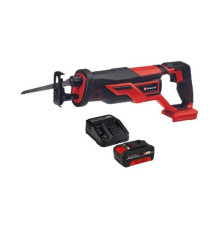 Пила сабельная аккумуляторная Einhell PXC TE-AP 18/26 Li, 18 В, ход 26 мм, 0-2600 мин, Quck + 1 акк. 4 Ач + ЗУ 3 А 4326290SET