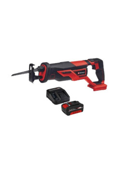 Пила сабельная аккумуляторная Einhell PXC TE-AP 18/26 Li, 18 В, ход 26 мм, 0-2600 мин, Quck + 1 акк. 4 Ач + ЗУ 3 А 4326290SET