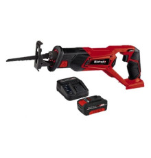 Пила сабельная аккумуляторная Einhell PXC TE-AP 18 Li, 18 В, ход 22 мм, 0-2600 мин, 100 мм, Quick + 1 акк. 4 Ач + ЗУ 4326300SET