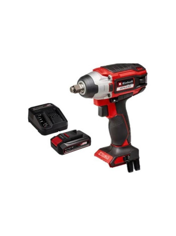 Гайковерт ударный аккумуляторный Einhell PXC Impaxxo 18/230, 18 В, BL, 230 Нм, 1/2" + 1 акк. 2.5 Ач + ЗУ 4510080SET