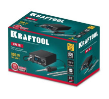 Программируемая паяльная станция KRAFTOOL KPI-10 100 Вт, 3 жала Т12 55343