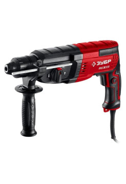 Перфоратор Зубр SDS Plus 28 мм, 850 Вт П-28-850