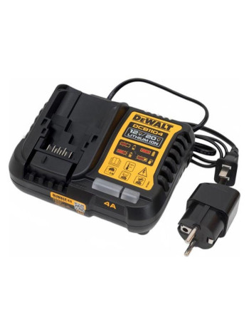Зарядное устройство Dewalt для сдвижных батарей Li-Ion Dewalt 12/20/60 В, ток 4A DCB1104