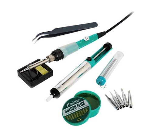 Паяльник ProsKit PK-918F 60W с регулировкой температуры паяльник, 220в С00040338