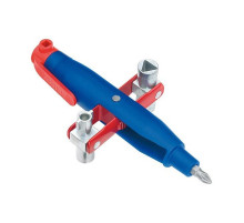 Ключ для электрошкафов с битой и переходником KNIPEX KN-001107