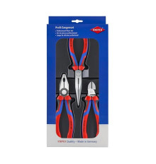 Набор ШГИ в ложементе, KNIPEX 3 пр., KN-0302180/2612200/7002160 KN-002011
