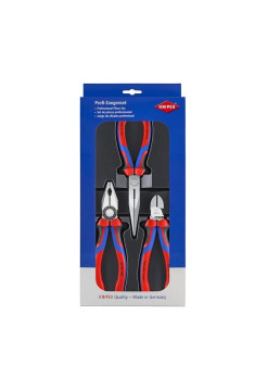 Набор ШГИ в ложементе, KNIPEX 3 пр., KN-0302180/2612200/7002160 KN-002011