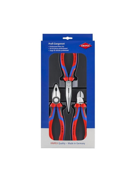 Набор ШГИ в ложементе, KNIPEX 3 пр., KN-0302180/2612200/7002160 KN-002011