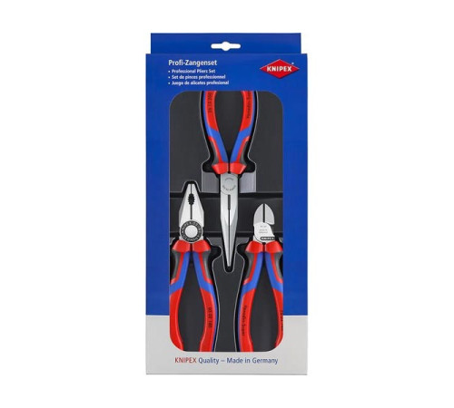 Набор ШГИ в ложементе, KNIPEX 3 пр., KN-0302180/2612200/7002160 KN-002011