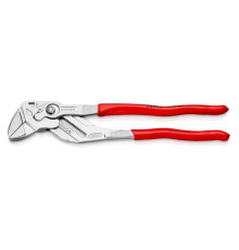 Переставные клещи-ключ KNIPEX 68 мм (2 1/2"), длина 300 мм, хром, 1К ручки, KN-8603300SB