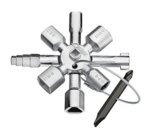 Ключ для электрошкафов с битой и переходником KNIPEX KN-001101
