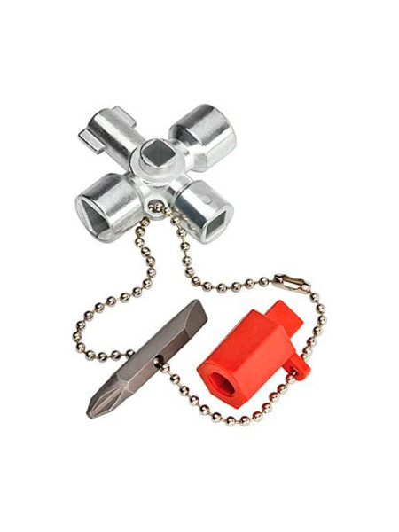 Ключ для электрошкафов с битой и переходником KNIPEX KN-001102