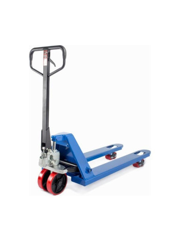 Гидравлическая тележка TOR низкопрофильная г/п 3000 кг 550х1150 мм RHP полиуретан. колеса 1006204