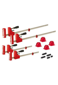 Набор корпусных струбцин и принадлежностей (12 предметов, 1000мм и 610мм) Jet 70411EU