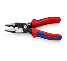 Электромонтажные клещи KNIPEX 6-в-1, зачистка: 0.75 - 1.5 + 2.5 мм, L-200 мм KN-1392200SB