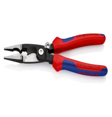 Электромонтажные клещи KNIPEX 6-в-1, зачистка: 0.75 - 1.5 + 2.5 мм, L-200 мм KN-1392200SB