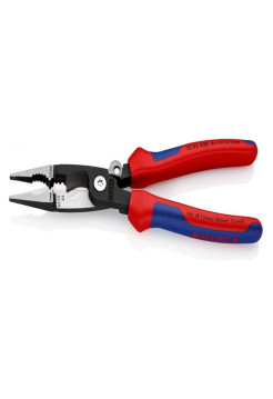Электромонтажные клещи KNIPEX 6-в-1, зачистка: 0.75 - 1.5 + 2.5 мм, L-200 мм KN-1392200SB