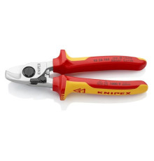 Кабелерез KNIPEX VDE, пружина, рез: кабель 15 мм, 50 мм, AWG 10, L-165 мм KN-9526165SB