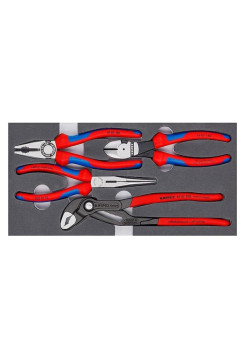 Набор ШГИ KNIPEX COBRA Basic  4 предмета KN-002001V15