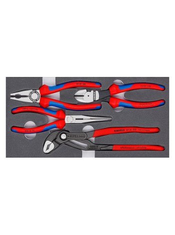 Набор ШГИ KNIPEX COBRA Basic  4 предмета KN-002001V15