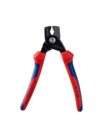 Кабелерез KNIPEX StepCut ступенчатый рез, кабель д. 15 мм, 50 кв.мм,  L-160 мм, двухкомпонентные рукоятки KN-9512160