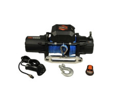 Автомобильная лебедка 4REVO 1000lbs0 12В, с синтетическим тросом 4R-W101B