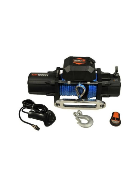 Автомобильная лебедка 4REVO 1000lbs0 12В, с синтетическим тросом 4R-W101B