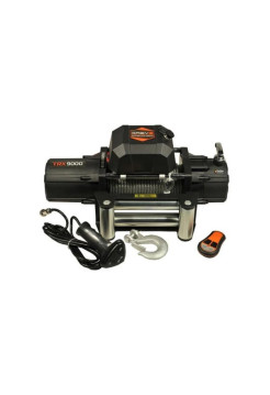 Автомобильная лебедка 4REVO 9000 lbs, 12В, со стальным тросом 4R-W091A