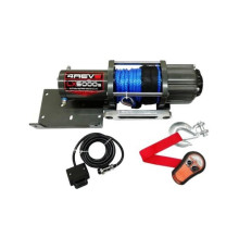 Автомобильная лебедка 4REVO 5000 lbs, 12В, с синтетическим тросом 4R-W051B