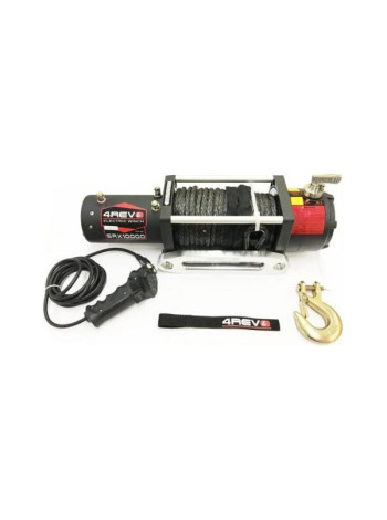 Автомобильная лебедка 4REVO SRX FS 1000 lbs 12В, синтетический трос 4R-W103B-12